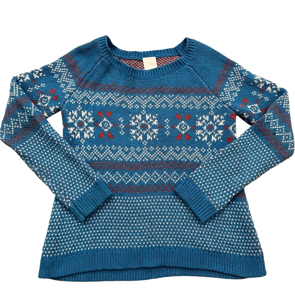 Nordstrom Girls Snowflake Sweater. Size 4
